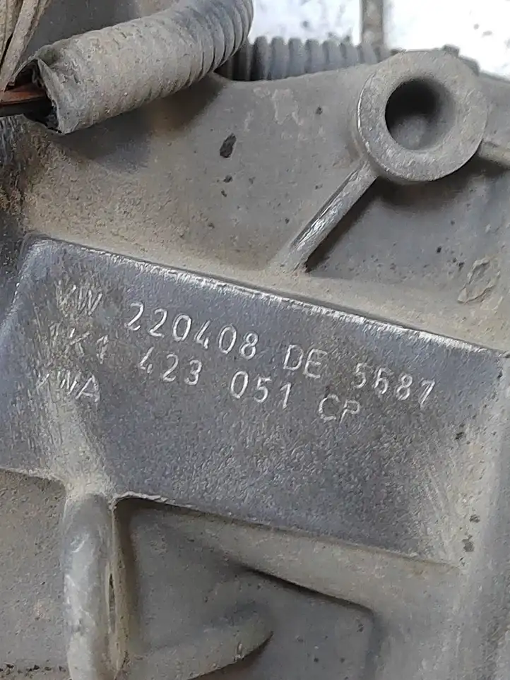 Volkswagen Touran I (2003 - 2010) 1K1423051CP Рулевая колонка — фото 7