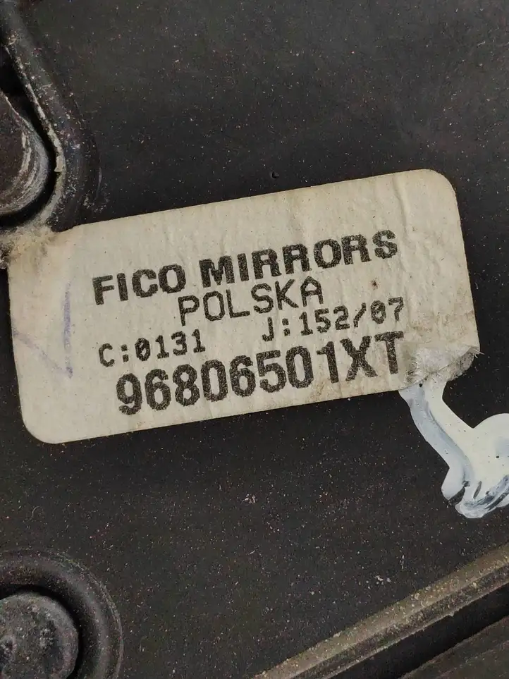 Peugeot 207 (2006 - 2009) 96806501XT Боковое зеркало с электроприводом — фото 4