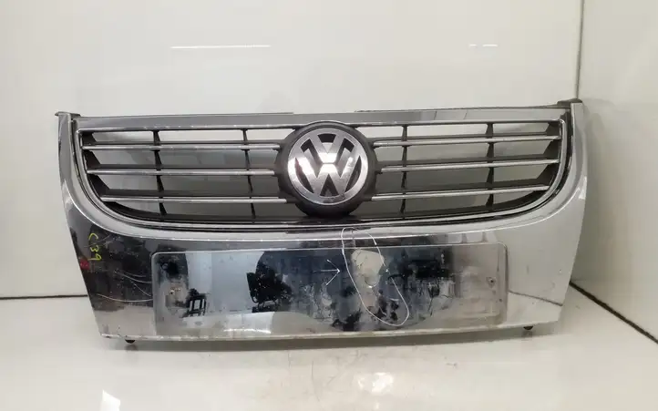 Volkswagen Touran I (2003 - 2010) 1T0853651 Верхняя решетка радиатора — фото 1