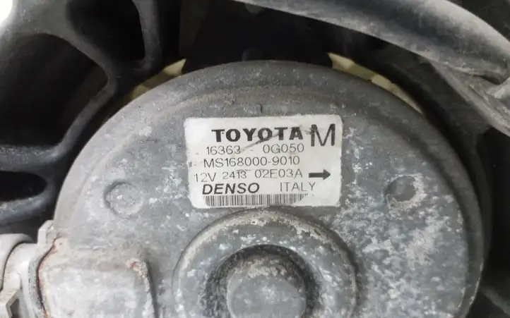 Toyota Avensis T250 (2003 - 2006) 163630G060 Дифузор радиатора — фото 4