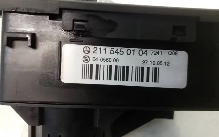 Mercedes-Benz E W211 (2002 - 2009) 2115450104 Включатель фонарей — фото 6