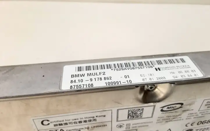 BMW 3 E90 E91 (2005 - 2012) 9178862 Bluetooth модуль — фото 4