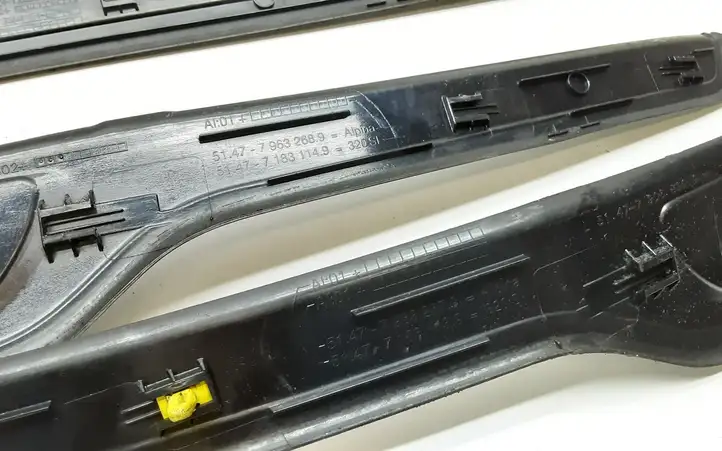 BMW 3 E90 E91 (2005 - 2012) 79071539 Внутренняя отделка переднего порога — фото 6