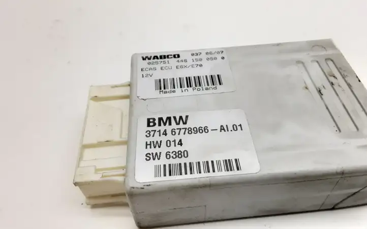 BMW X5 E70 (2006 - 2013) 6778966 Блок управления пневмоподвеской — фото 2