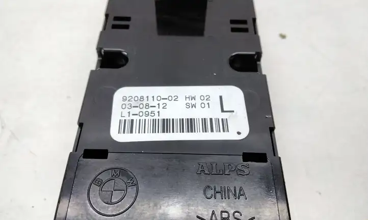 BMW 1 F20 F21 (2011 - 2019) 9208110 Блок кнопок стеклоподъемников — фото 3