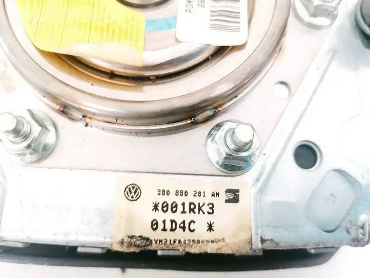 Volkswagen Sharan (2000 - 2003) 3B0880201AN Подушка безопасности руля — фото 3