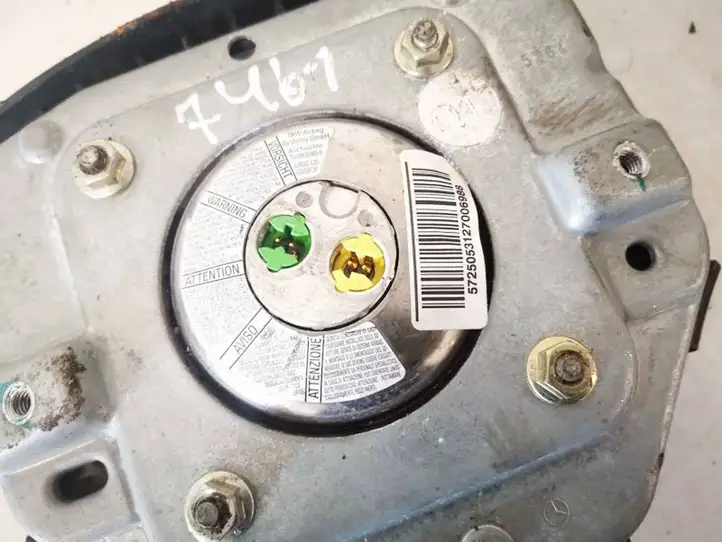 Mercedes-Benz B-class W245 (2005 - 2008) Подушка безопасности руля — фото 3