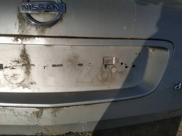 Nissan Primera (2001 - 2008) Подсветка номера — фото 3