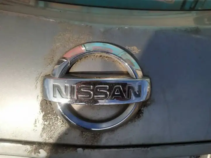 Nissan Primera (2001 - 2008) Эмблема автомобиля — фото 2
