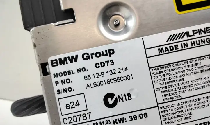 BMW 3 E90 E91 (2005 - 2012) 9132214 Магнитола / мультимедийная система — фото 3