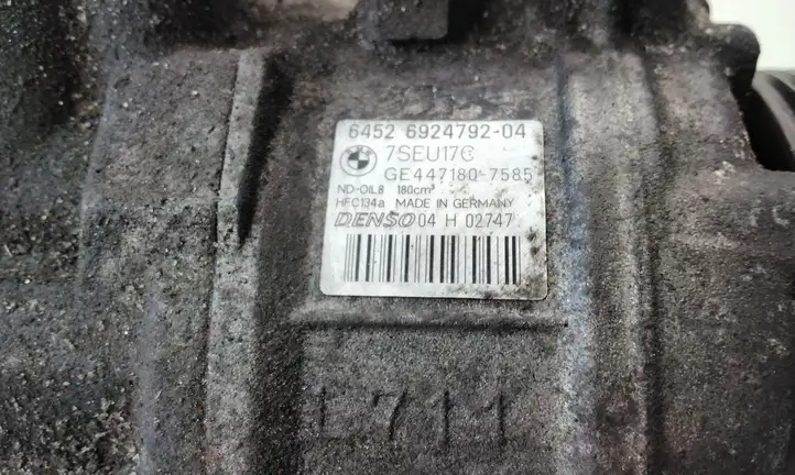 BMW 3 E90 E91 (2005 - 2012) 6924792 Компрессор (насос) кондиционера воздуха — фото 3