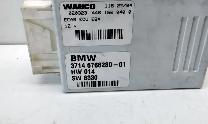 BMW 5 E60 E61 (2004 - 2010) 6766280 Блок управления пневмоподвеской — фото 2