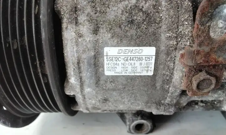 Toyota Auris 150 (2006 - 2012) GE4472601257 Компрессор (насос) кондиционера воздуха — фото 2