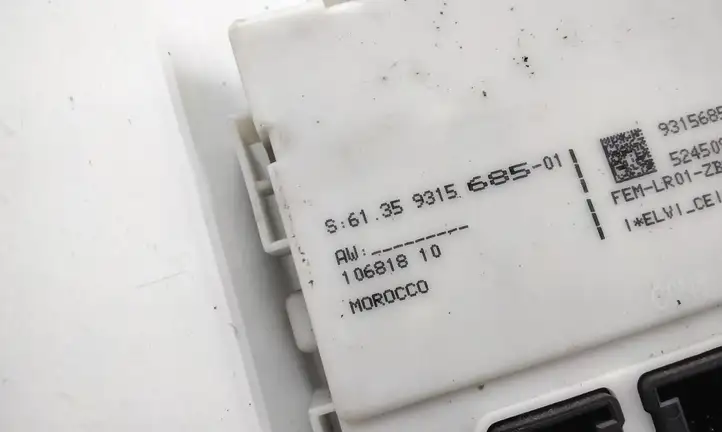 BMW 3 F30 F35 F31 (2012 - 2018) 9315685 Модуль комфорта — фото 2