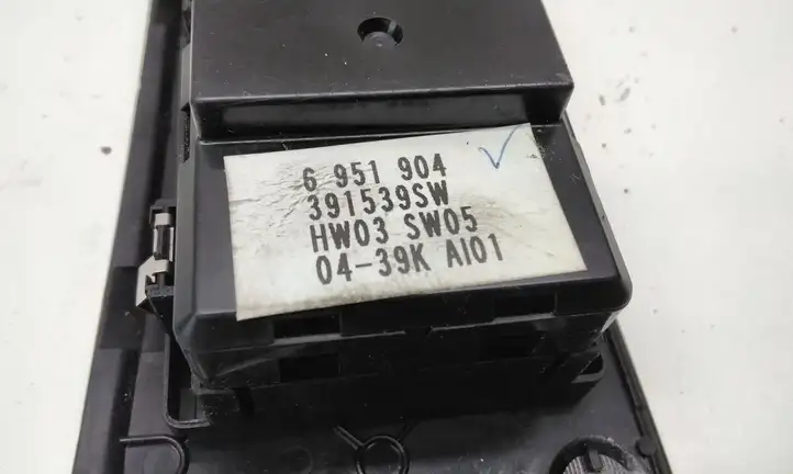 BMW 5 E60 E61 (2004 - 2010) 6951904 Кнопка стеклоподъемников — фото 3