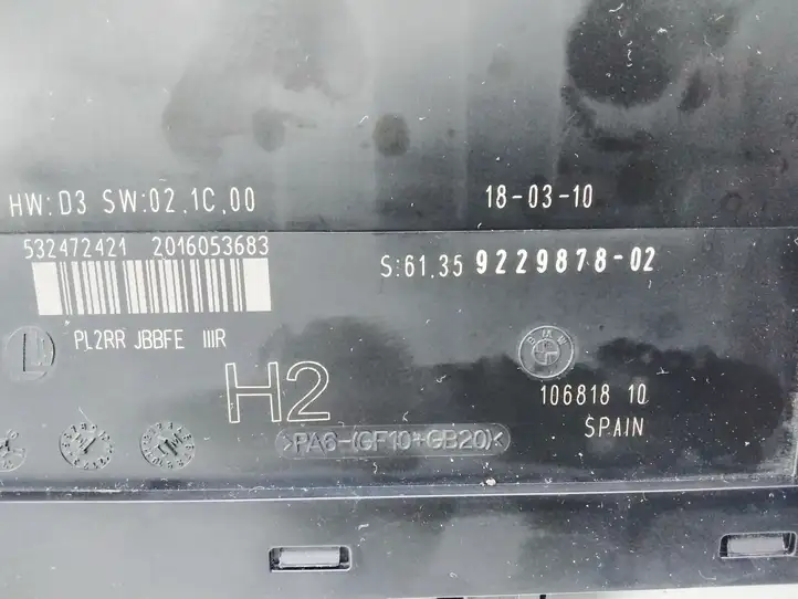 BMW 3 E90 E91 (2005 - 2012) 9229878 Модуль комфорта — фото 2