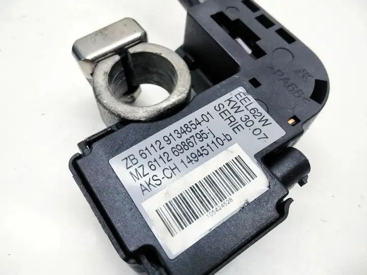 BMW 3 E92 E93 (2005 - 2014) 9134854 Минусовой провод аккумулятора — фото 2