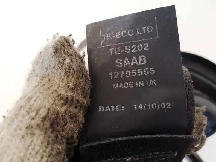 Saab 9-3 Ver2 (2003 - 2007) 12795565 Задний ремень безопасности — фото 3