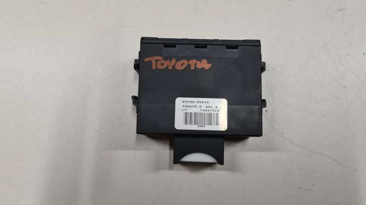 8978005040 Toyota Avensis T250 Imobilaizerio valdymo blokas