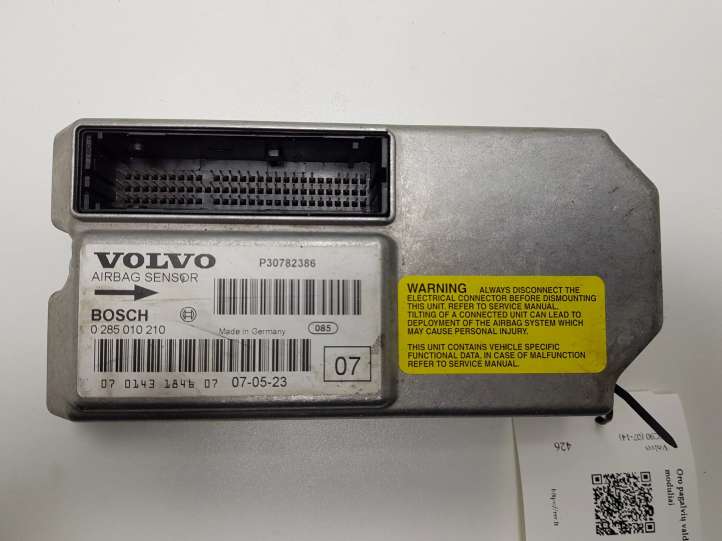 30782386 Volvo XC90 Oro pagalvių valdymo blokas