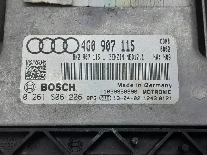 Audi A6 C7 4G0907115 Блок управления двигателем (ЭБУ) — фото 5