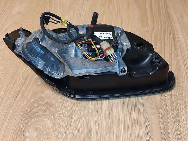 BMW 3 F30 F35 F31 (2012 - 2018) 51167459351 Боковое зеркало с электроприводом — фото 3