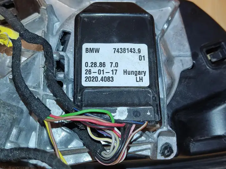 BMW 3 F30 F35 F31 (2012 - 2018) 51167459351 Боковое зеркало с электроприводом — фото 5