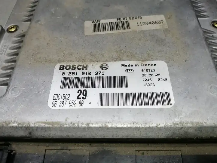 Citroen C5 (2001 - 2004) 9638795280 Блок управления двигателем (ЭБУ) — фото 4