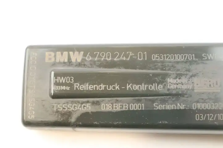 BMW X3 F25 (2010 - 2017) 6790247 Датчик давления шин — фото 2