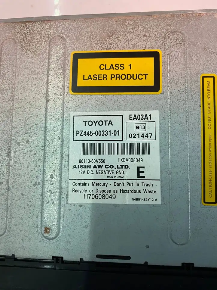 Toyota Land Cruiser (J120) (2002 - 2009) PZ4450033101 Магнитола / мультимедийная система — фото 7