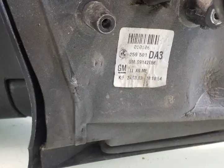 Opel Astra G (1998 - 2004) GM259149 Боковое зеркало механическое — фото 3