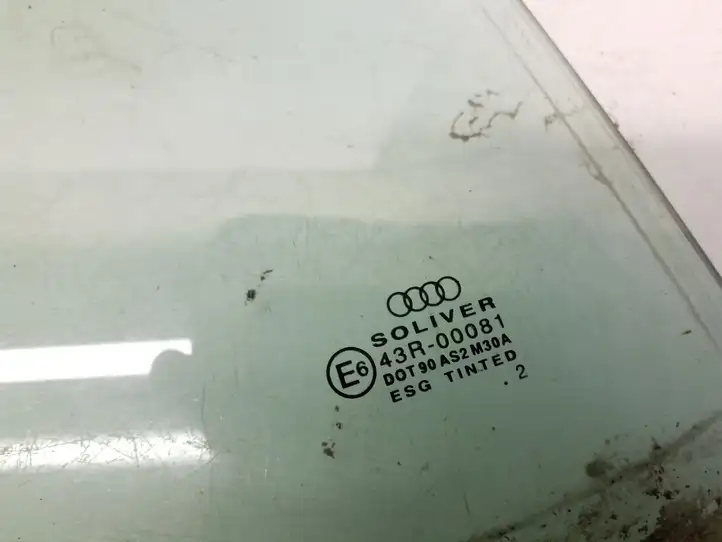 Audi A4 S4 B6 8E 8H (2000 - 2006) 43R00081 Стекло задней двери — фото 3
