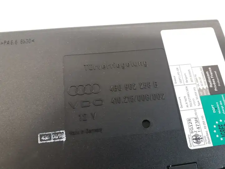 Audi A6 S6 C5 4B (2001 - 2004) 4B0962258B Модуль комфорта — фото 3