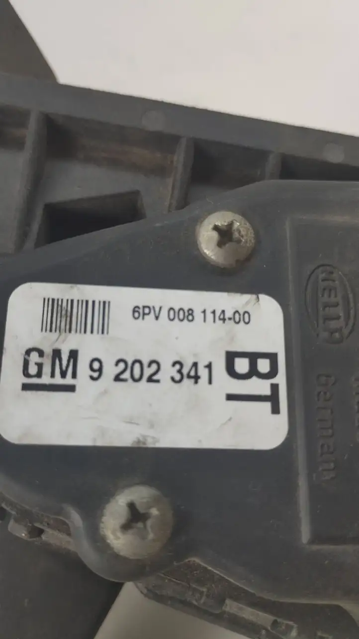 Opel Zafira B (2003 - 2006) 9202341 Педаль акселератора — фото 3