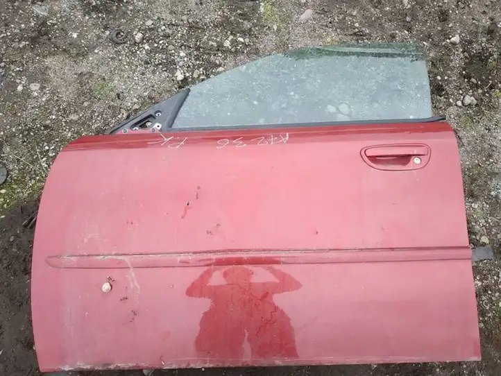 Subaru Legacy (2003 - 2009) raudonos Дверь — фото 2