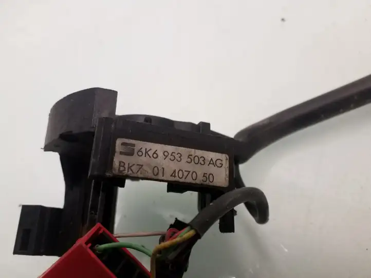 Seat Ibiza III (6L) (2002 - 2008) 6K6953503AG Переключатель стеклоочистителей — фото 4
