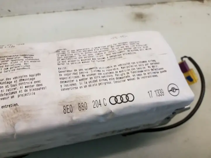 Audi A4 S4 B6 8E 8H (2000 - 2006) 8E0880204C Подушка безопасности пассажира — фото 3