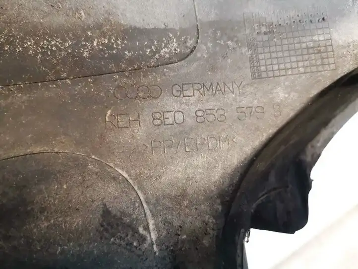 Audi A4 S4 B6 8E 8H (2000 - 2006) 8e0853579b Наружная отделка заднего порога — фото 3