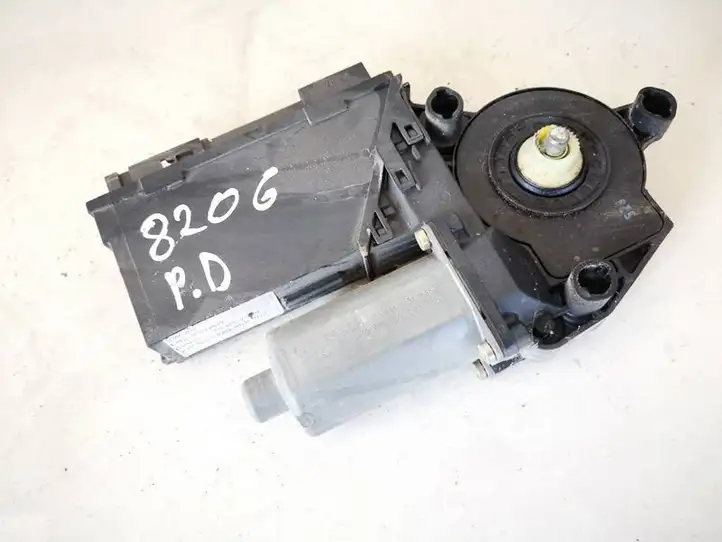 Volkswagen Touareg I (2002 - 2010) 3d1959792 Мотор стеклоподъемника передний — фото 1