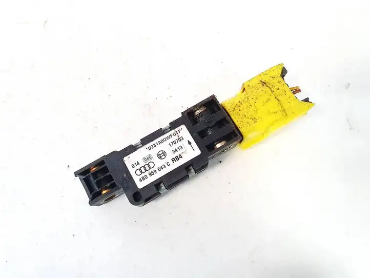 Volkswagen Touareg I (2002 - 2010) 4b0959643c Датчик удара SRS — фото 2
