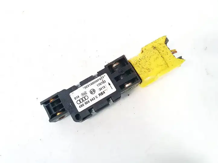 Volkswagen Touareg I (2002 - 2010) 4b0959643c Датчик удара SRS — фото 3