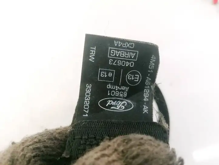 Ford Focus (2005 - 2008) 4M51A61294AK Передний ремень безопасности — фото 3