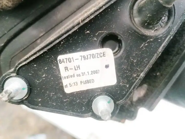 Fiat Sedici (2007 - 2016) 8470179J70 Боковое зеркало с электроприводом — фото 3