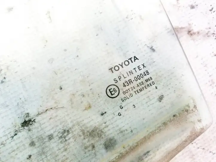 Toyota Avensis T250 (2003 - 2006) Стекло задней двери — фото 3