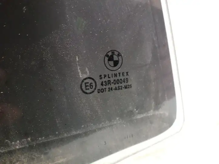 BMW 5 E39 (1996 - 2003) 43R00049 Стекло задней двери — фото 3