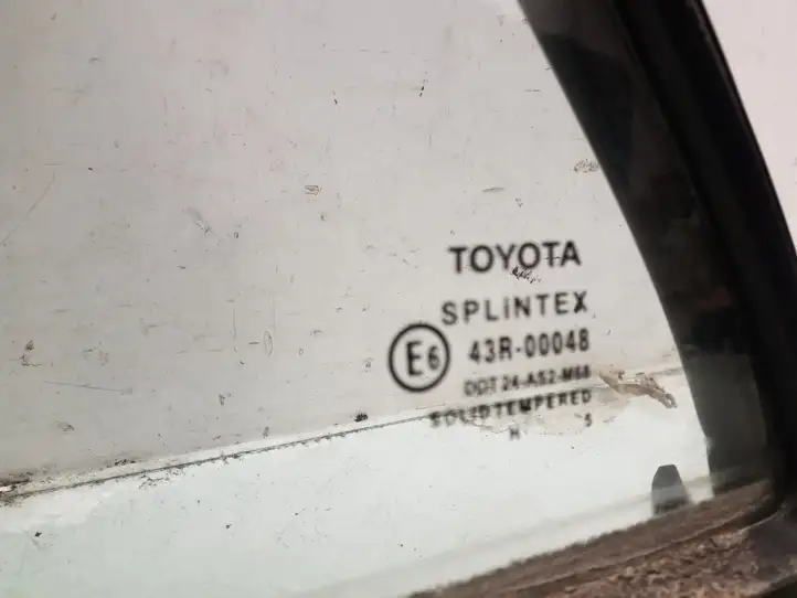Toyota Avensis T250 (2003 - 2006) 43R00048 Форточка двери — фото 3