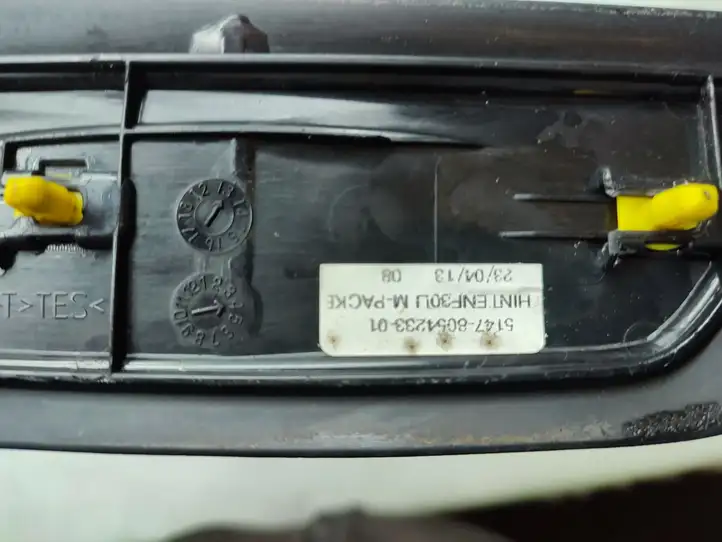BMW 3 F30 F35 F31 (2012 - 2018) 8054234 Внутренняя обшивка порога (комплект) — фото 6
