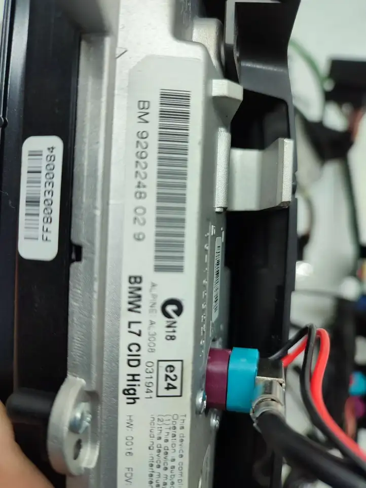BMW 3 F30 F35 F31 (2012 - 2018) 9138750 Магнитола / мультимедийная система — фото 3