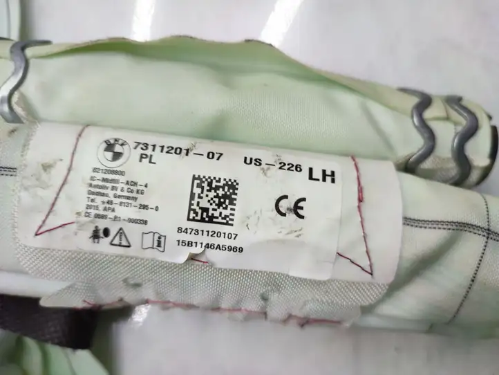 BMW 3 F30 F35 F31 (2012 - 2018) 7311201 Боковая подушка безопасности шторка — фото 4