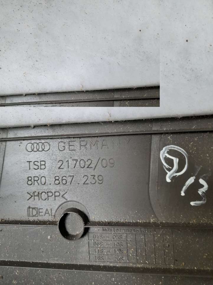 Audi Q5 (2008 - 2012)  8R867239 Отделка стойки (D) (нижняя)